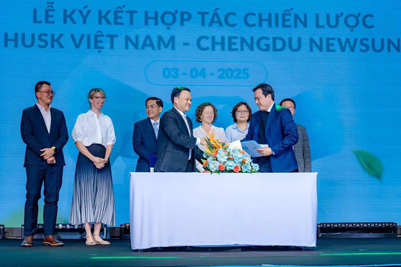 新朝陽與Husk Vietnam達(dá)成戰(zhàn)略合作，加速東南亞綠色農(nóng)業(yè)布局